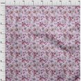 thumbnail image 4 of oneOone Rayon Purple Fabric Floral Sewing Craft Projects Fabric Prints By Yard 56 Inch Wide, 4 of 4