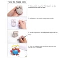 thumbnail image 4 of Premium Air Dry Clay, 35.3oz Multipurpose Baking Free Fine Texture DIY Creative Molding Clay For Kids Adults Sculpting, 4 of 8