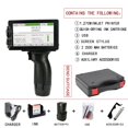 thumbnail image 2 of Handheld Inkjet Printer 12.7mm Portable Inkjet Printer 5" Screen Touch-Screen USB Interface QR Code Label Coding 20 Languages ,Easy to Use, 2 of 6