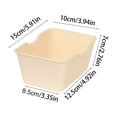 thumbnail image 3 of Kyursd Summer Home/Kitchen Organizers and Storage Special Offer！Mini Cute Candy Color Jewelry Box Office Desk Miscellaneous Sorting Storage Box Storage Box, 3 of 6