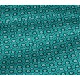 thumbnail image 5 of oneOone Viscose Jersey Fabric Circle Block Print Fabric BTY 60 Inch Wide, 5 of 5