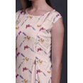 thumbnail image 4 of Bimba Printed Side Slit Straight KurtisForWomen Sleeveless Summer Kurta, 4 of 6