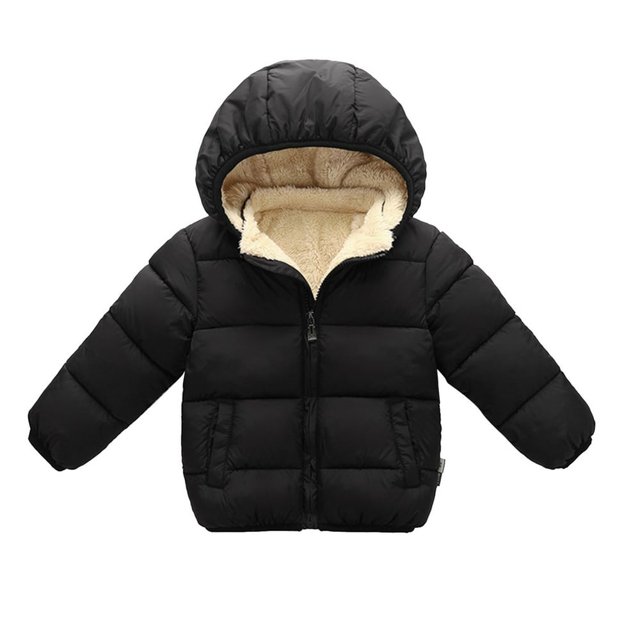 Ketyyh-chn99 Veste Complète Sherpa pour Fille