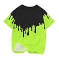 thumbnail image 5 of Meichang T-Shirts pour Enfants T-Shirts à Manches Courtes T-Shirts Tendance à Col Rond T-Shirts Hauts Coupe Ample Décontractés T-Shirts pour la Fête des Mères pour Garçons et Filles de 3 à 14 Ans, 5 of 5