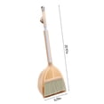 thumbnail image 3 of Kids Broom and Dustpan Set with Stainless Steel Handle - Colorful Polypropylene Cleaning Tools for Home, Office, and Child Development, 3 of 8