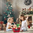 thumbnail image 3 of Chmadoxn Christmas Decorations, Christmas Sweethearts Basket Gift Gift Basket Gift Box Candy Box Snowflake Crisp Christmas Packaging Box Biscuits Box Suitable For Festivals Holiday Basket, 3 of 5