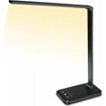 thumbnail image 1 of Brightness Levels Desk Lamp, Foldable Design Desk Light for Home Office, 5 Color Modes Touch Control Reading Lamp, USB Charging Port, Energy-Efficient Eye Caring Lighting Black, 1 of 5