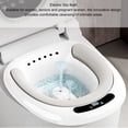 thumbnail image 3 of Bain Assis Électrique, Bassine de Soins Post-Partum Sécuritaire à Conception Réglable 1500 ml pour Femmes Enceintes Kaki, Blanc, 3 of 7