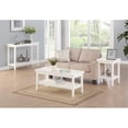thumbnail image 5 of Pemberly Row Table Console Contemporaine, Fini Bois Blanc, 5 of 5