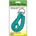 thumbnail image 1 of Hy-Ko Products KC153 Coiled Key Ring With Plastic Snap - Pack Of 5, 1 of 3