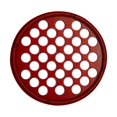 thumbnail image 2 of Almencla Toile d'Exercice pour la Main Diamètre 17,8 cm Appareils pour Bras Gym à Domicile Mise en Forme Rouge, 2 of 8