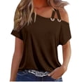 thumbnail image 2 of LOVZFMLL Women's Summer Tops Solid Color Camisole Sleeveless T-shirt Loose Tank Top, 2 of 5
