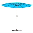 thumbnail image 1 of Jeco Parasol de Marché pour Patio en Aluminium de 9 Pi, Inclinable avec Manivelle, 1 of 1