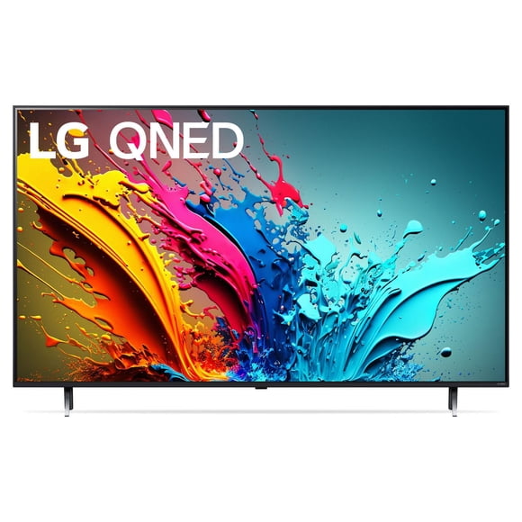 LG 65-Inch QNED85 (QLED + NanoCell) Quantum Dot NanoCell 4K Smart TV - α8 AI Processor 4K, Alexa Built-In, 120Hz Refresh Rate, HDMI 2.1, FreeSync, VRR, WebOS 24, Magic Remote (65QNED85TUA, 2024)