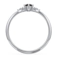 thumbnail image 4 of Birthstone Oval Ring with Shoulder Accents - Smokey Quartz (June), 4 of 5