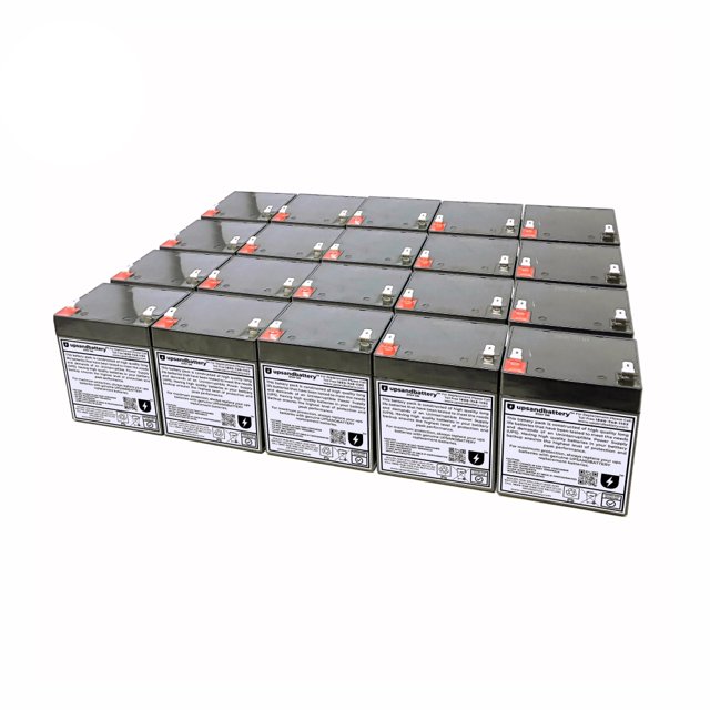 Eaton UPS Modèle Powerware PW5125-120EBM Compatible - Série de Décharge à Haut Taux Ensemble de Remplacement de Batterie de Secours - UPSANDBATTERY™