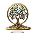 thumbnail image 4 of simhoa Acrylic Sign 2D Artwork Centerpiece Tabletop Decoration for Cafe Office Desk F, 4 of 8