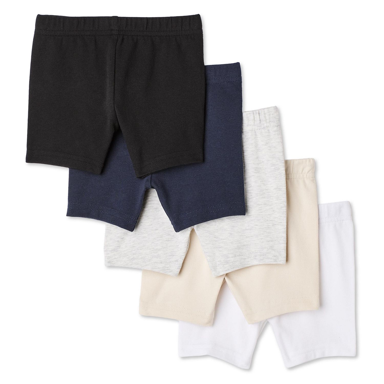 George Baby Girls' Bike Short 5-Pack