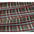 thumbnail image 5 of oneOone Viscose Jersey Fabric Madras Check Printed Craft Fabric BTY 60 Inch Wide, 5 of 5