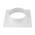 thumbnail image 1 of Air Vent Duct Connector Flange Straight Ventilation Pipe Plastic Ducting Tools 150Mm, 1 of 10