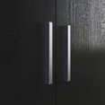 thumbnail image 4 of Madesa Armoire Garde-Robe à 2 Portes, Armoire de Rangement Suspendue Spacieuse avec Étagère 31"L Unité d'Organisation Moderne pour Chambre et Bureau - Noir, 4 of 6