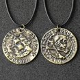 thumbnail image 1 of Pirate Coin Pendant Necklace, Sea Zone Savage Skull, 1 of 5