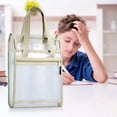 thumbnail image 3 of Cameland Handheld Book Bag Thickened Tutoring Bag Elementary School Tutoring Bag Double-layer Large Capacity Mesh Textbook Storage Bag, 3 of 7