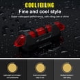 thumbnail image 3 of Maoww Bike Tail Lights LED USB Rechargeable Bicycle Safety Cycling Mountain Bikes Signal Rear Lamp Survival Accessories Red 1Set, 3 of 6