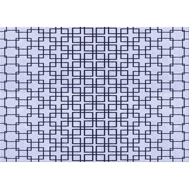Ahgly Company Tapis d'Intérieur Lavables en Machine Rectangle Bleu Lavande Transitionnel, 4' x 6''