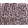 thumbnail image 5 of oneOone Georgette Viscose Dark Magenta Fabric Block Craft Projects Decor Fabric Printed By The Yard 42 Inch Wide-58, 5 of 5