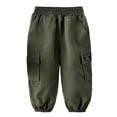 thumbnail image 5 of Zshosam Pantalon pour Garçons Pantalon pour Ados Garçons Pantalon de Randonnée Extérieur Séchage Rapide Pantalon Cargo Léger Taille 1T 2T,(Âge 1-2 Ans), 5 of 5