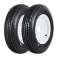 thumbnail image 2 of BeesClover Trailer Tire & Wheel Assembly Set of 2, 760LB Capacity for Utility & Boat Trailers, 2 of 8