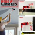 thumbnail image 2 of LOVEVER Multi-Angle Paint Brush Extender  Extension Pole Attachment Holder for Paint Brush Roller  Secure Handle Grip, 2 of 10