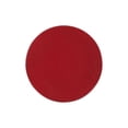 thumbnail image 4 of Bowery Hill Table d'Appoint Ronde Contemporaine en Bois avec Tablette, Rouge, 4 of 12