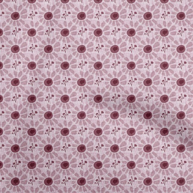 oneOone Cotton Poplin Rose Pink Fabric Block Sewing Craft Projects Fabric Prints By Yard 56 Inch Wide
