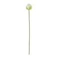 thumbnail image 2 of Linnome Artificial Lotus Flower Spring Summer Decor Realistic One Stem Fake Lotus for Living Room Pond Decoration Z3-Green, 2 of 6