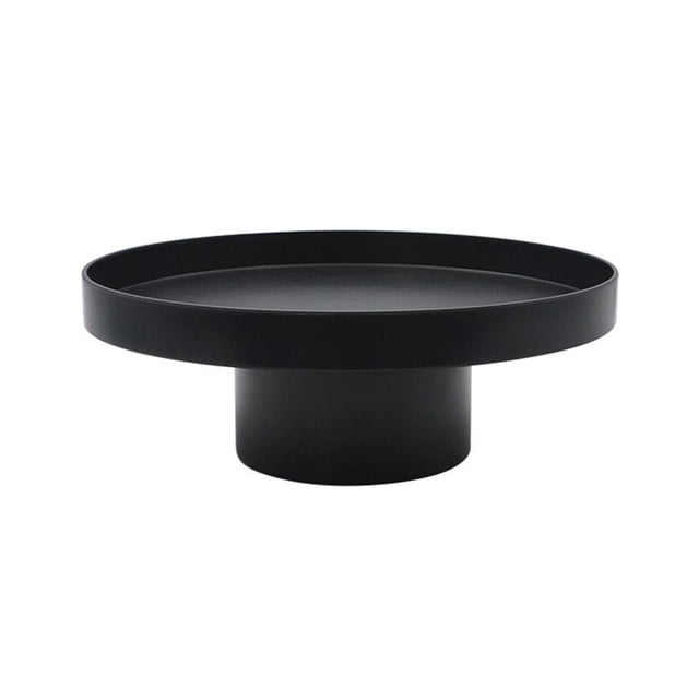 Round Stand Tray Cake Dessert Fruit Bread Nut Stand Decor V3z9 High Desktop F9W7