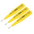 thumbnail image 1 of Unique Bargains Contact Digital Voltage Tester, AC/DC LCD Electric Test Pen Circuit Detector 12-220V 3pcs, 1 of 4