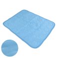 thumbnail image 4 of Pet Cooling Cushion, Washable Pet Self Cooling Mat Breathable Reusable Foldable Ice Silk  For Home For Travel, 4 of 8