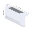 thumbnail image 3 of TopLLC Solar Lights Outdoor 4 Pack Outdoor Lights For Patio Brown Solar Step Lights LED Water Proof Lighting For Outdoor Stair Patio Yard Fence solar light, 3 of 6