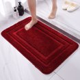 thumbnail image 1 of RKSTN Area Rug Flocking Microfiber Printed Carpet, Bathroom Floor Mat, Toilet Mat, Quick Drying Foot Mat, Bathroom Water Absorbing Door Mat Non Slip Home Decor Door Mat, 1 of 4