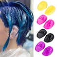 thumbnail image 1 of 1 Pair Ear Cover Fully Protect Ergonomics Design Lightweight Hair Coloring Dyeing Ear Caps Accessories for Home Use, 1 of 8