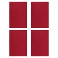 thumbnail image 2 of maskred 4 Pcs Napperons en Lin à Double Couche Napperons de Table à Manger Vaisselle Lavable Tapis Résistant aux Taches Maison Rouge Vin, 2 of 6