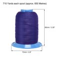 thumbnail image 3 of Unique Bargains Midnight Blue Bonded Polyester Thread, Extra-strong 710 Yards, 3 of 4