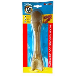 Grand bacon à os Chewka cardé 7.7 Ounces