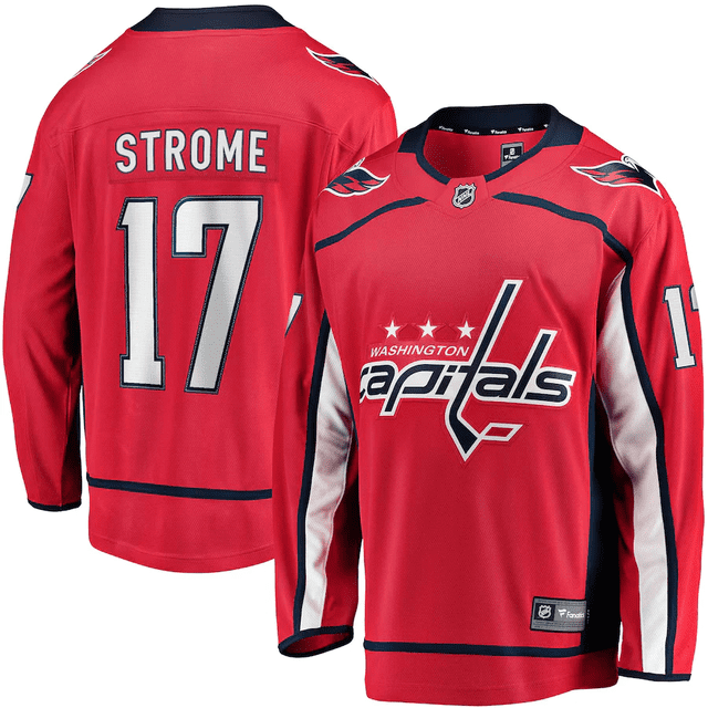 Dylan Strome Washington Capitals LNH Fanatics Breakaway Chandail Domicile, Petit
