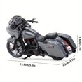 thumbnail image 3 of Maisto 1:18 -DAVIDSON 2018 CVO Road Glide Special Alloy Motorcycle Model Collection Gift Toy, 3 of 5