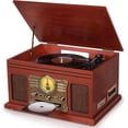 thumbnail image 1 of DIGITNOW Bluetooth Record Player 3-Speed Turntable with Stereo Speaker, Cassette Player, FM Radio, 1 of 7