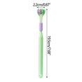 thumbnail image 2 of RYRDWP Adult Three-sided Toothbrush Men And Women Clean Soft Bristle Toothbrush Adult Toothbrush, 2 of 2