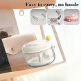 thumbnail image 4 of pstuiky Orthodontic Retainer Case Portable Invisible Braces Storage Box with Mirror Denture Cleaning Container with Brush Holder Compact Breathable Appliance Travel Case Home Office, 4 of 6
